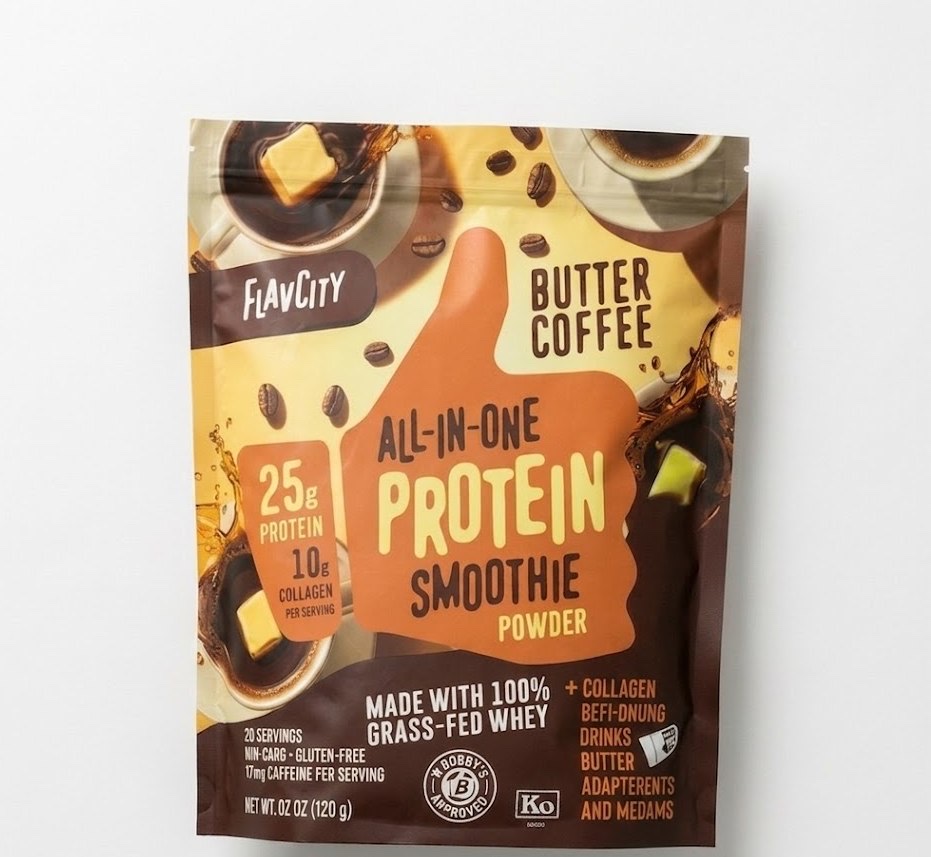 FlavCity Protein Coffee bag